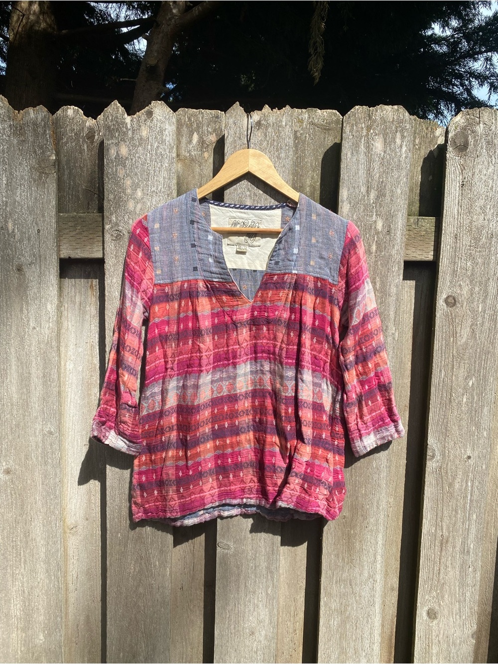 Ace & Jig Admiral top in Nectar (V-Neck Tunic)